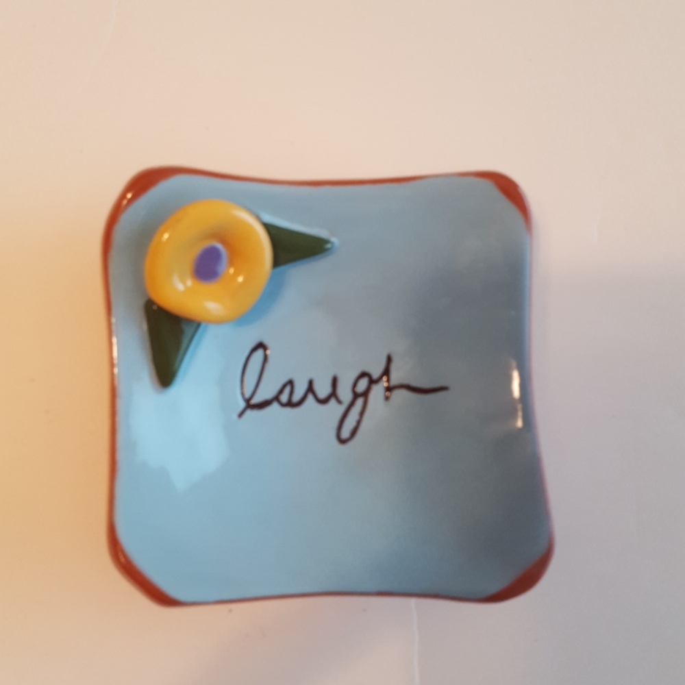 Ceramic soap dish